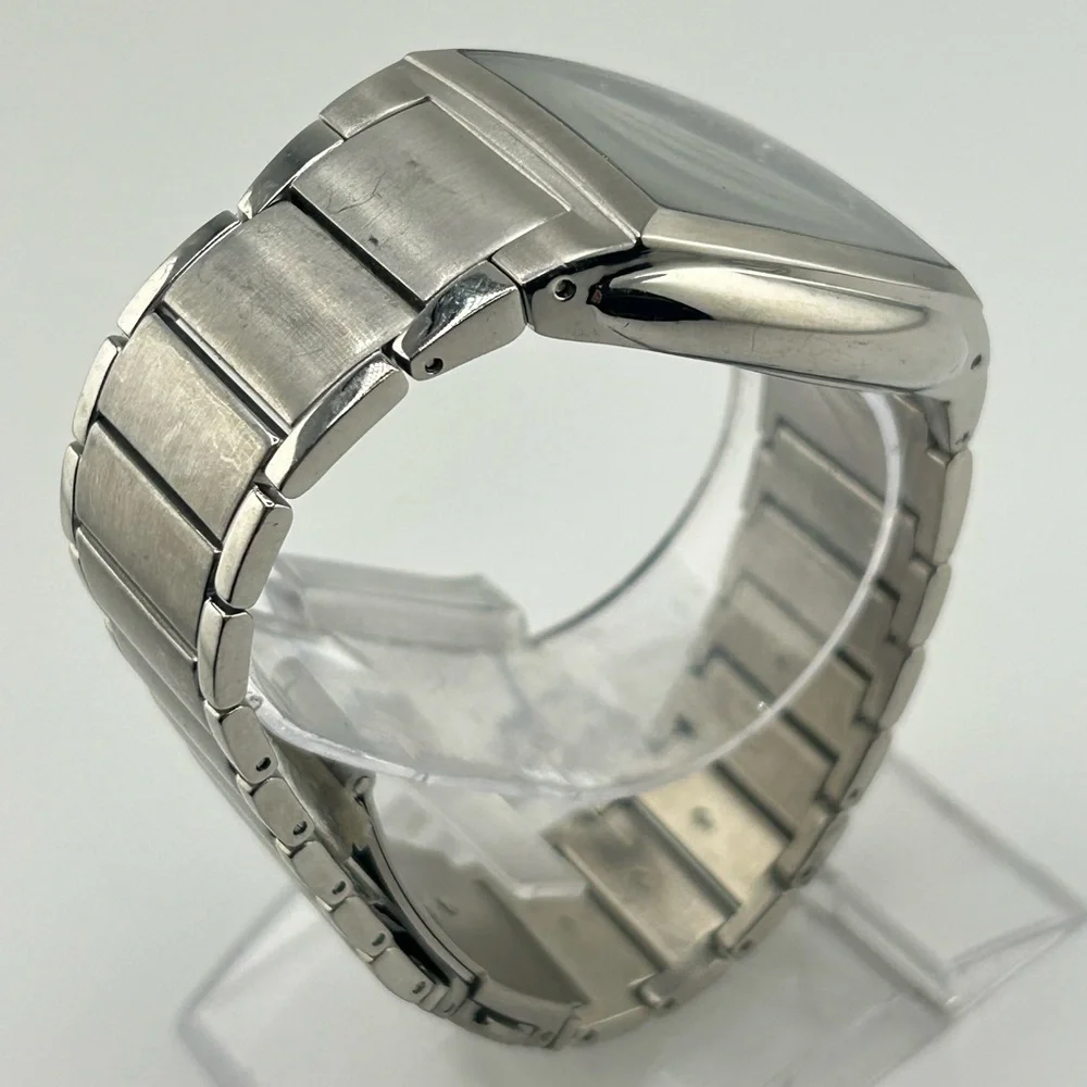 DKNY Silver and Black mens watch #610